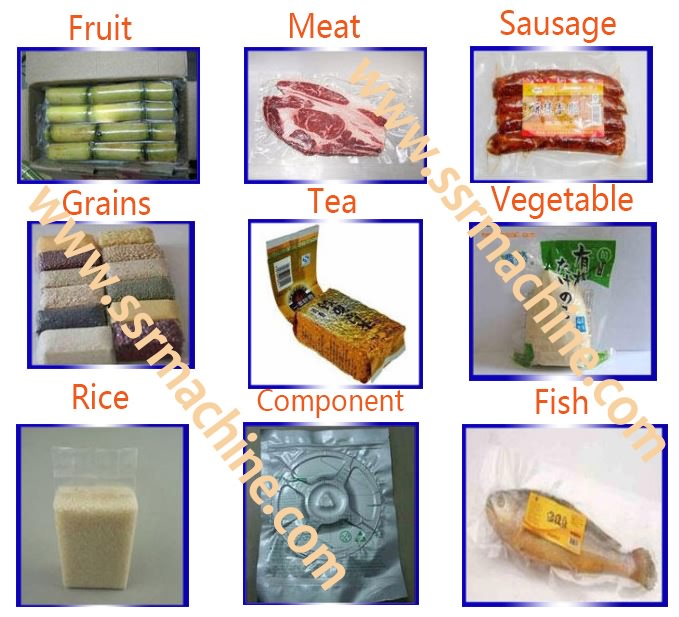 Vacuum bag sealer sample