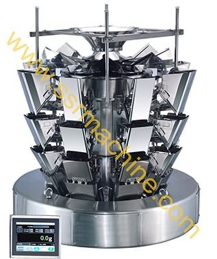 Tri-level 8Head Weigher with Memory Hopper Digital balancing machine