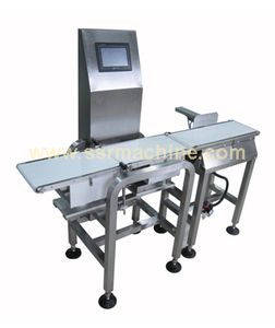 High speed automatic conveyor check weigher Weight Sorting Machine