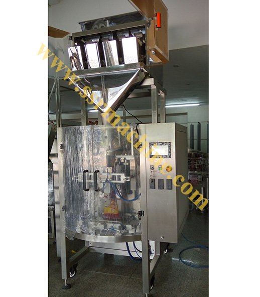 4 Heads Linear scale Digital Weigher with Packing Machine