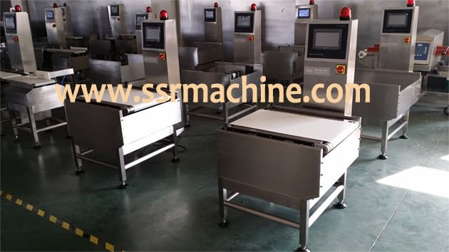 High speed automatic conveyor check weigher Weight Sorting Machine